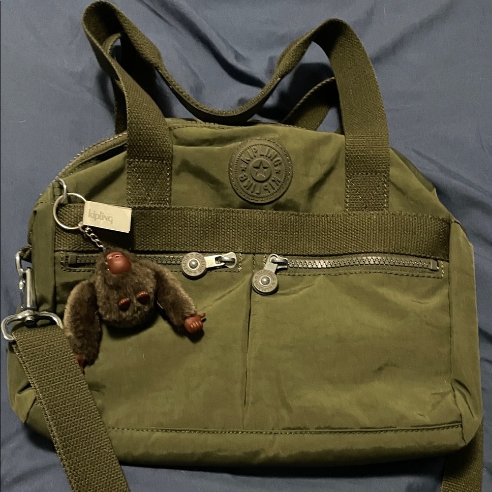 Kipling Olive Green unisex Bag